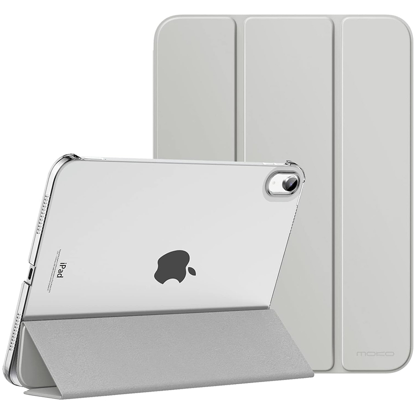 Slim Stand Cover for iPad Air 13-inch, Auto Wake/Sleep Smart Shell with Translucent Back